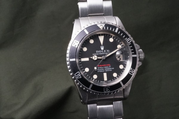 ロレックス  赤サブマリーナ Ref-1680 Mark-2 Dial（RS-346／1969年)の詳細写真3枚目