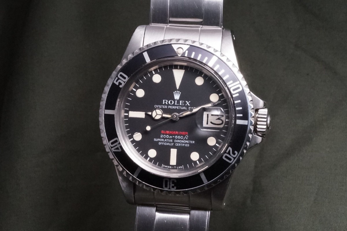 ロレックス 赤サブマリーナ Ref-1680 Mark-2 Dial(RS-346/1969年)
