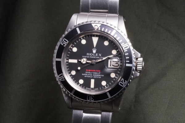 ロレックス  赤サブマリーナ Ref-1680 Mark-2 Dial（RS-346／1969年)の詳細写真1枚目