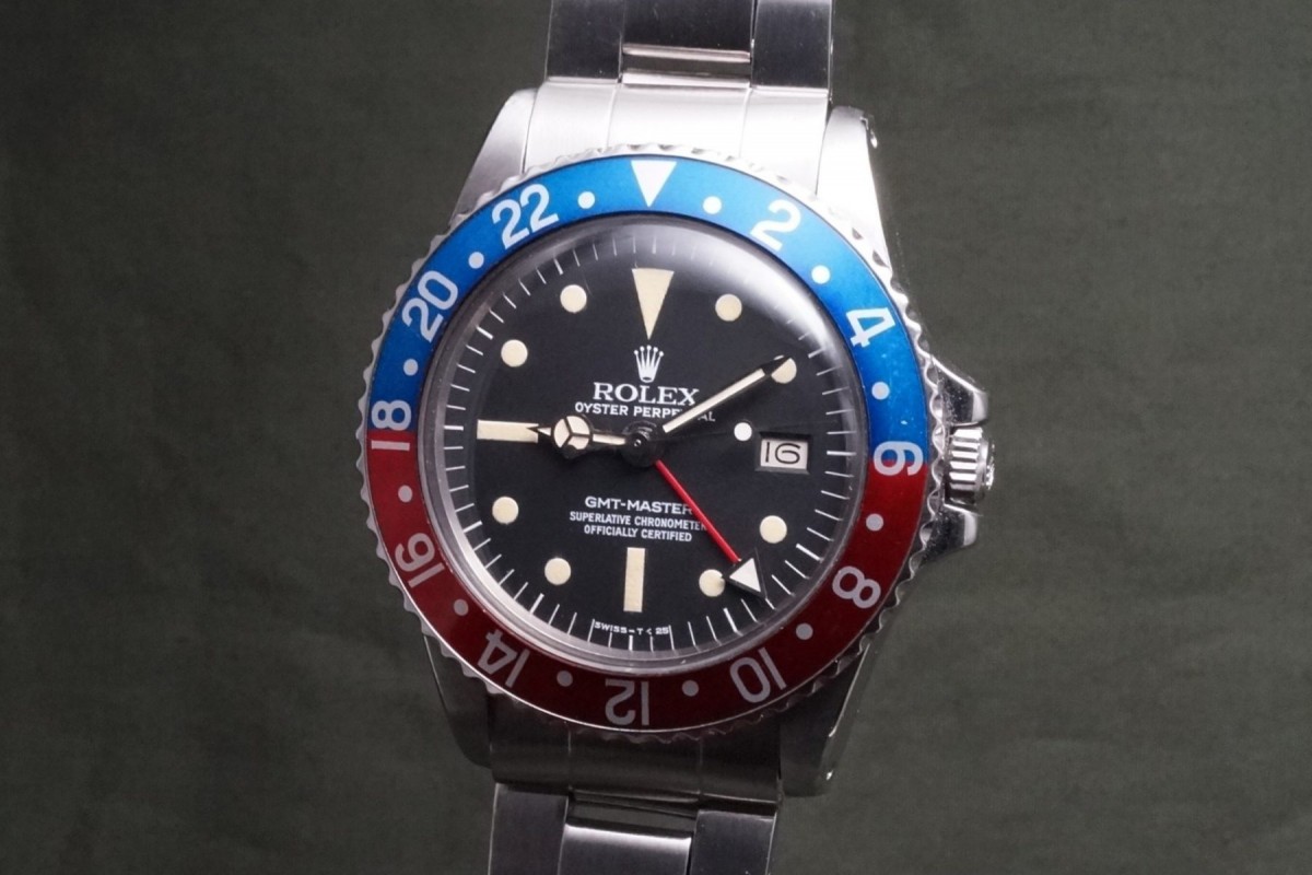 ロレックス GMTマスター Ref-1675 Mark-3 Radial Dial(RS-273/1977年)