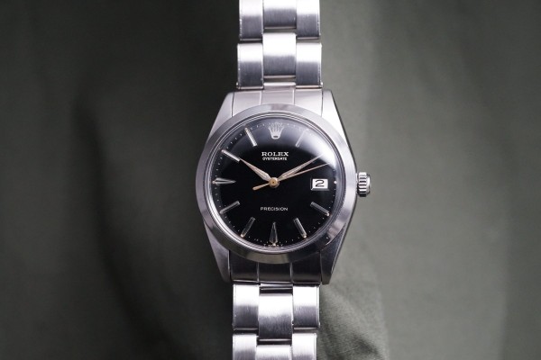ロレックス  OYSTER DATE Ref-6694 Gilt/Gloss Dial（RO-319／1965年)の詳細写真4枚目