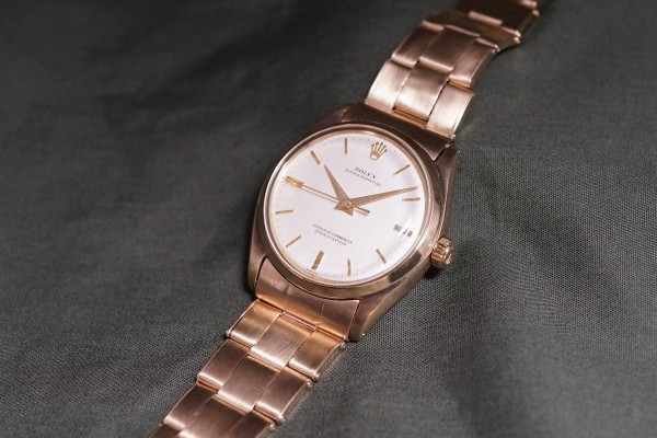 ロレックス OYSTER PERPETUAL Ref-1002 9KYG Cream Dial（RO-321／1961年)の詳細写真4枚目