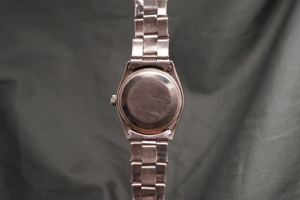 ロレックス OYSTER PERPETUAL Ref-1002 9KYG Cream Dial（RO-321／1961年)の詳細写真6枚目