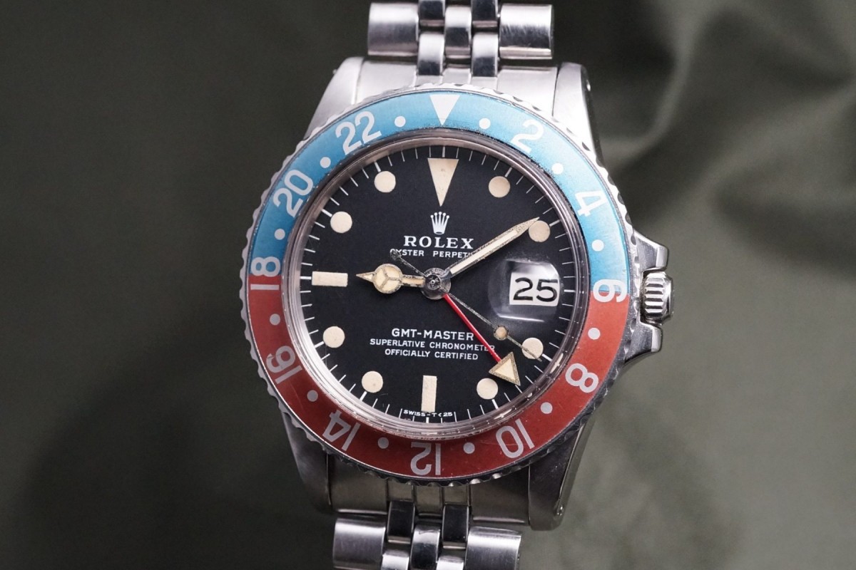 ロレックス GMTマスター Ref-1675 Matte Dial Mark-2(RS-349/1971年)