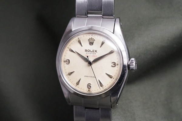 ロレックス OYSTER Ref-6422 EXPLORER Design Dial Red Depth（RO-322／1956年)の詳細写真1枚目