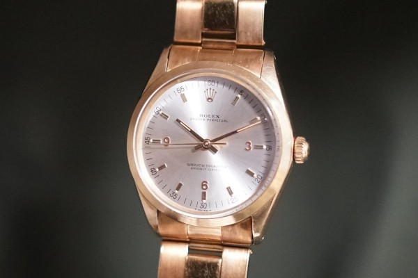 ロレックス OYSTER PERPETUAL Ref-1002/7 14KYG Cream Dial（RO-323／1966年)の詳細写真1枚目