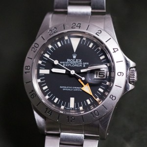 ロレックス EXPLORERⅡ Ref-1655 Mark-5 Dial & Mark-4 Bezel