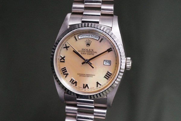 ロレックス デイデイト 18239 Sir-T SHELL DIAL（RD-157／1996年)の詳細写真1枚目