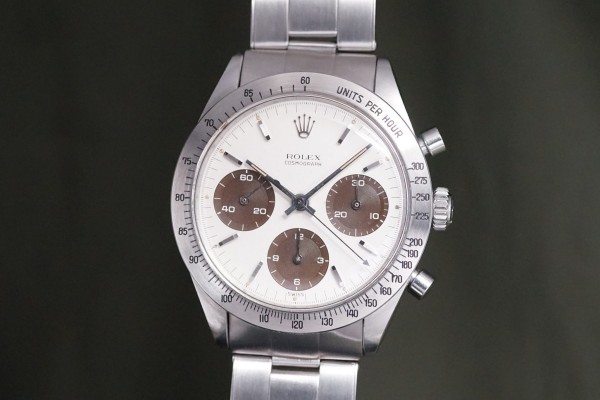 ロレックス COSMOGRAPH Ref-6239 Le-Mans Cream Brown Dial（RS-350／1963年)の詳細写真1枚目