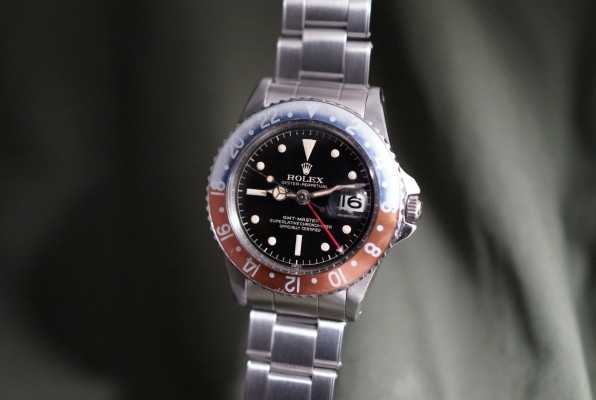 ロレックス GMTマスター Ref-1675 Chapterring Gilt/Gloss Dial（RS-324／1960年)の詳細写真4枚目