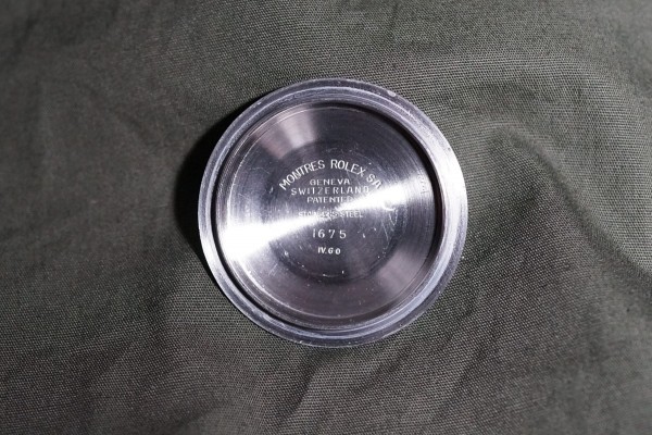 ロレックス GMTマスター Ref-1675 Chapterring Gilt/Gloss Dial（RS-324／1960年)の詳細写真9枚目