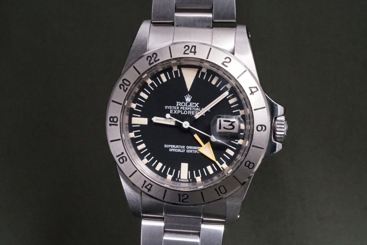 ロレックス EXPLORERⅡ Ref-1655 Mark-3 Rail Dial・Mark-2 Bezel(RS-355/1979年)
