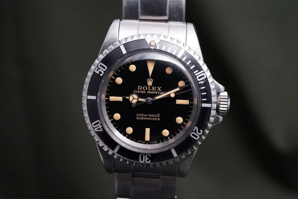 ロレックス サブマリーナ Ref-5513 Gilt/Gloss Pumpkin Dial(RS-361/1965年)