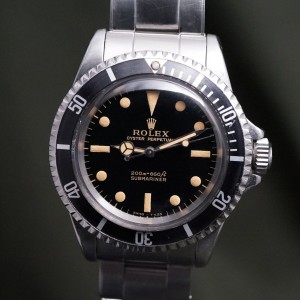 ロレックス サブマリーナ Ref-5513 Gilt/Gloss Pumpkin Dial