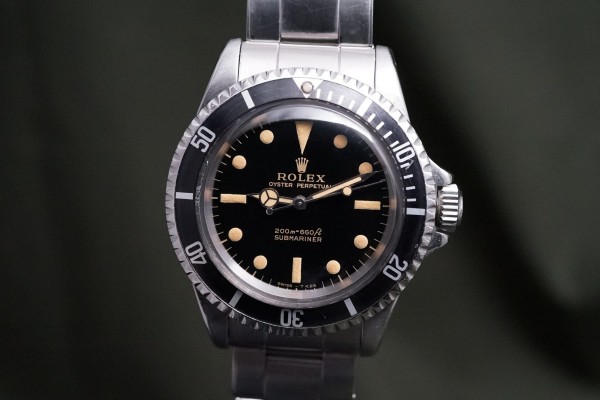 ロレックス サブマリーナ Ref-5513 Gilt/Gloss Pumpkin Dial（RS-361／1965年)の詳細写真1枚目