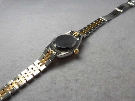 レディース ロレックス Ref.79173 SS/YG Green Jade Dial（LR-85／2001年)の詳細写真7枚目