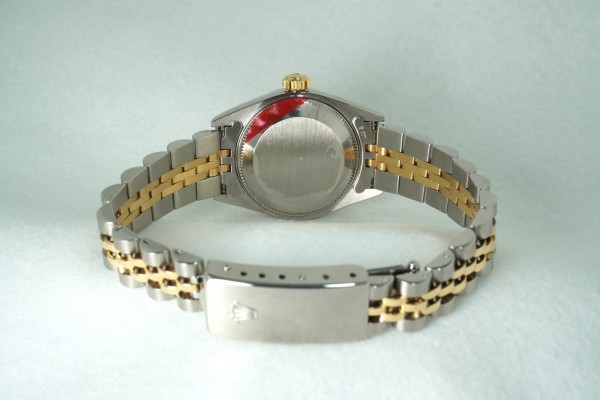 レディース ロレックス Ref.69173 SS/YG Pink Jade Dial（LR-86／1997年)の詳細写真4枚目