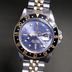 ロレックス GMTマスター Ref-1675/3 Purple Nipple Dial