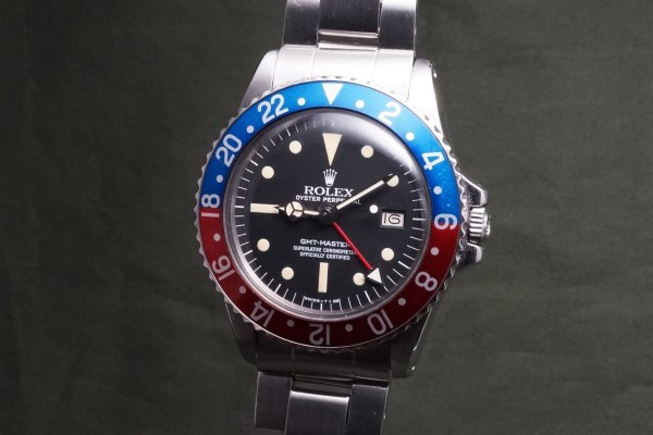 ロレックス GMTマスター Ref-1675 Mark-3 Radial Dial（RS-273／1977年)の詳細写真1枚目