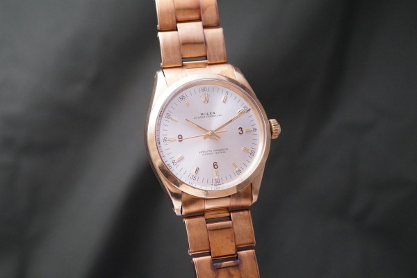 ロレックス OYSTER PERPETUAL Ref-1002/7 14KYG Cream Dial（RO-323／1966年)の詳細写真2枚目