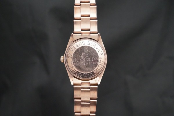 ロレックス OYSTER PERPETUAL Ref-1002/7 14KYG Cream Dial（RO-323／1966年)の詳細写真6枚目