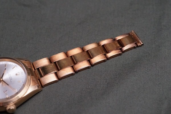 ロレックス OYSTER PERPETUAL Ref-1002/7 14KYG Cream Dial（RO-323／1966年)の詳細写真7枚目