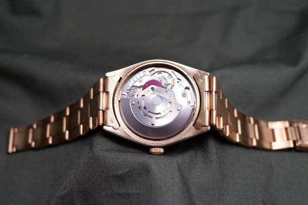 ロレックス OYSTER PERPETUAL Ref-1002/7 14KYG Cream Dial（RO-323／1966年)の詳細写真10枚目