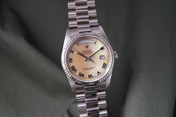 ロレックス デイデイト 18239 Sir-T SHELL DIAL（RD-157／1996年)の詳細写真2枚目