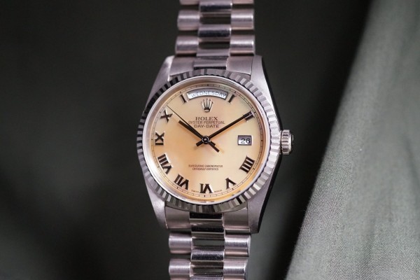 ロレックス デイデイト 18239 Sir-T SHELL DIAL（RD-157／1996年)の詳細写真3枚目