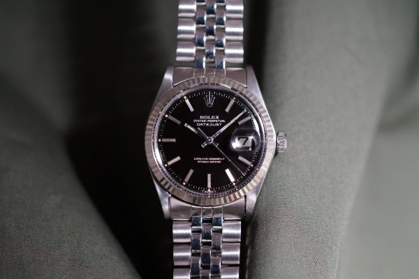 ロレックス デイトジャスト Ref-1601 Brown Gilt Dial（RO-327／1969年)の詳細写真3枚目