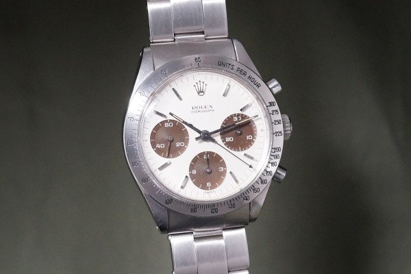 ロレックス COSMOGRAPH Ref-6239 Le-Mans Cream Brown Dial（RS-350／1963年)の詳細写真2枚目