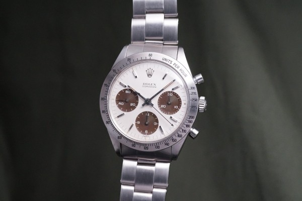 ロレックス COSMOGRAPH Ref-6239 Le-Mans Cream Brown Dial（RS-350／1963年)の詳細写真4枚目