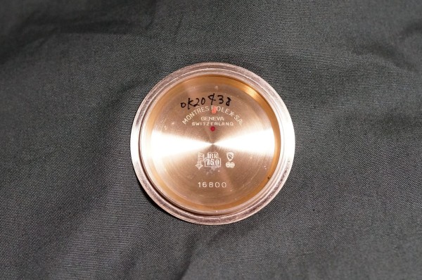 ロレックス サブマリーナ Ref-16808 Matte Black Nipple Dial（RD-159／1982～83年)の詳細写真9枚目