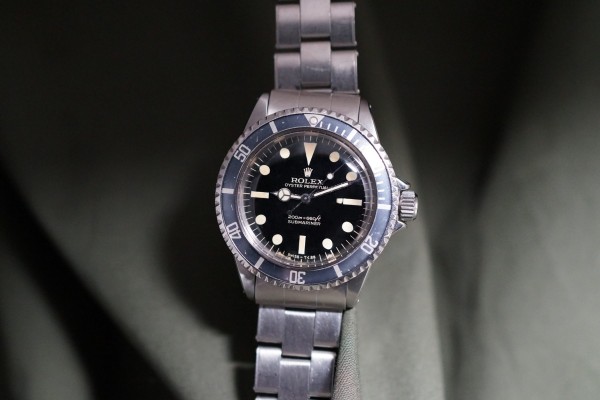 ロレックス サブマリーナ Ref-5513 Bart Simpson Gilt/Gloss Dial（ロレックスRS-351／1967年)の詳細写真2枚目