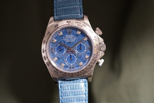 ロレックス デイトナ Ref-16519 Sir-A SODALITE DIAL GUARANTEE（RD-160／1999年)の詳細写真3枚目
