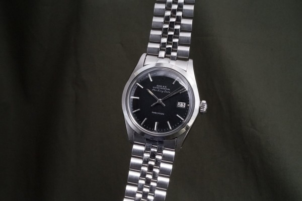ロレックス Air-King-Date Ref-5700 Black Dial Rare!（RO-295／1970年)の詳細写真2枚目