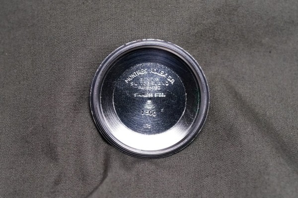 ロレックス Air-King-Date Ref-5700 Black Dial Rare!（RO-295／1970年)の詳細写真9枚目