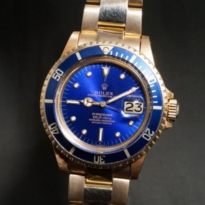 ロレックス サブマリーナ Ref-1680/8 Blue Nipple Dial