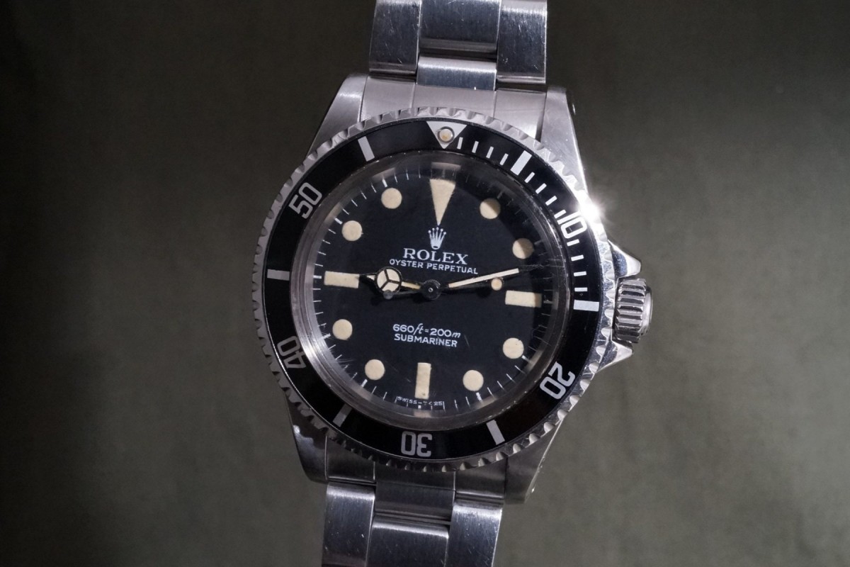 ロレックス サブマリーナ Ref-5513 Maxi Mark-1 Guarantee(RS-367/1978年)