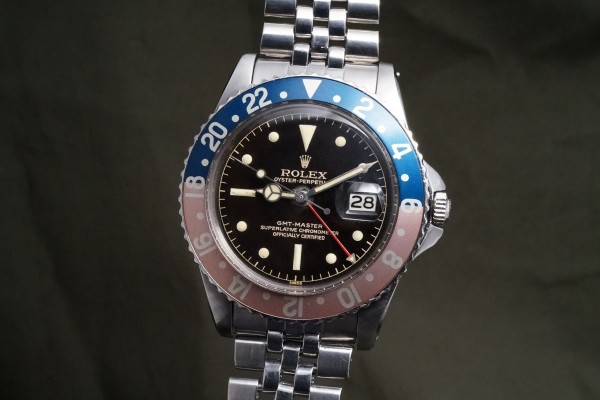 ロレックス GMTマスター Ref-1675 Chapterring Gilt/Gloss Dial（RS-369／1960年)の詳細写真1枚目