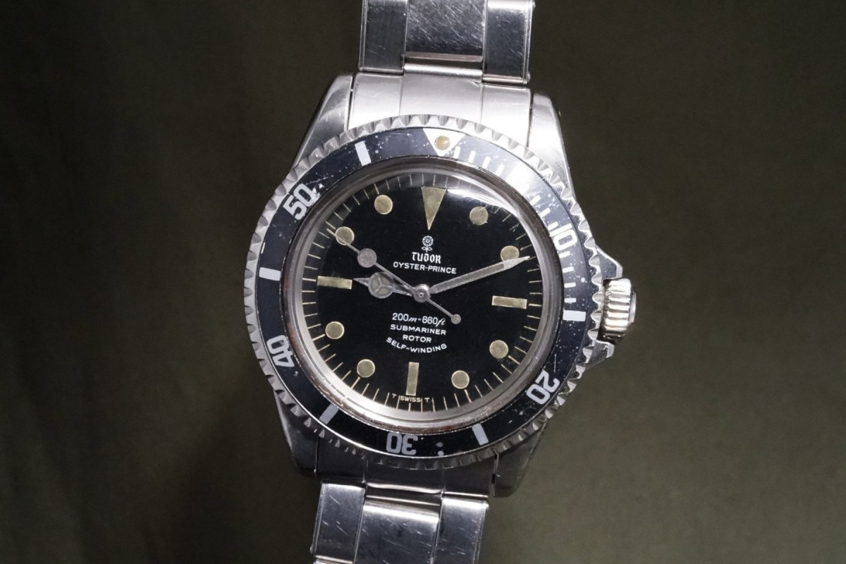 チュードル サブマリーナ Ref-7928/0 Small Rose Black Out Dial(TS-79 /1967年)