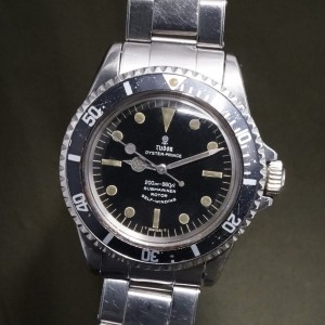 チュードル サブマリーナ Ref-7928/0 Small Rose Black Out Dial