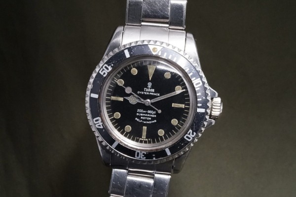 チュードル サブマリーナ Ref-7928/0 Small Rose Black Out Dial（TS-79 ／1967年)の詳細写真1枚目