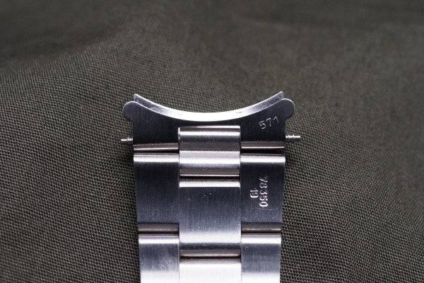 ロレックス SS BRACELET 78350 FF571（ブレス34／1983年)の詳細写真5枚目