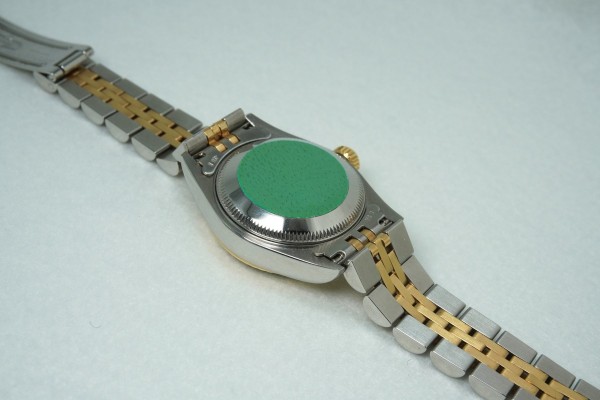 レディース ロレックス Ref.69173 SS/YG Blue Jade Dial（LR-87／2135)の詳細写真8枚目