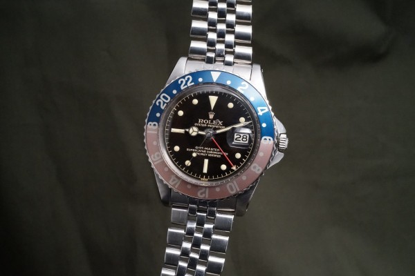 ロレックス GMTマスター Ref-1675 Chapterring Gilt/Gloss Dial（RS-369／1960年)の詳細写真2枚目