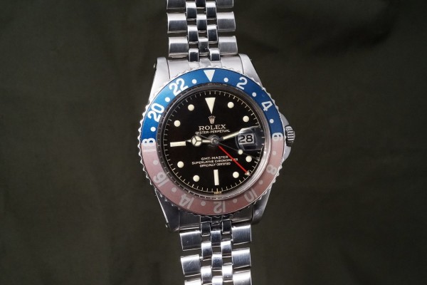 ロレックス GMTマスター Ref-1675 Chapterring Gilt/Gloss Dial（RS-369／1960年)の詳細写真4枚目