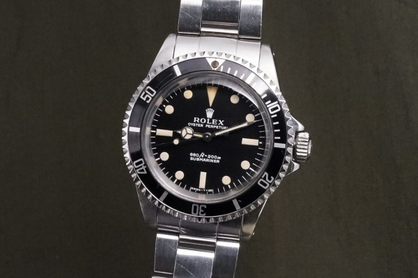 ロレックス サブマリーナ Ref-5513 Feetfirst Dial（RS-374／1972年)の詳細写真1枚目