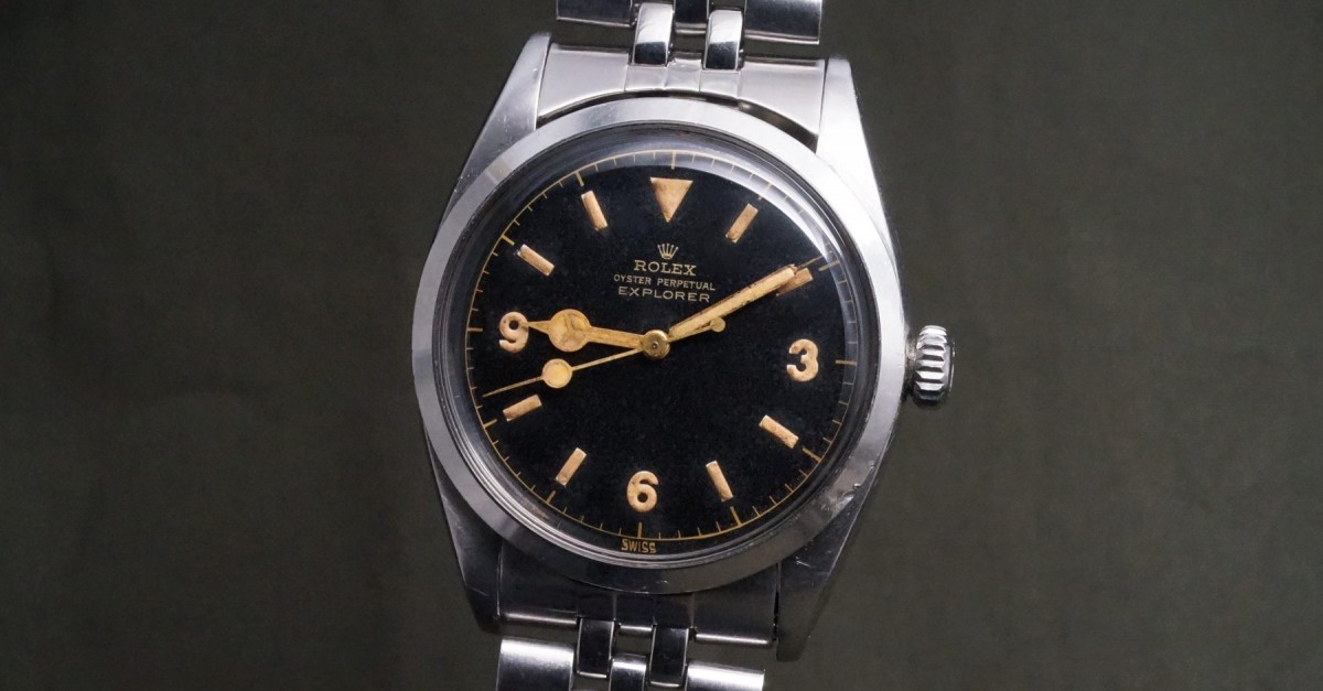 ロレックス EXPLORER Ref-6150 1st generation（RS-381／1953年 