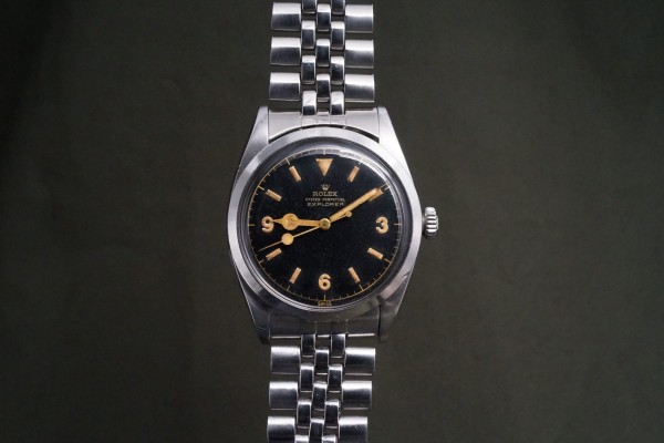 ロレックス EXPLORER Ref-6150 1st generation（RS-381／1953年)の詳細写真3枚目